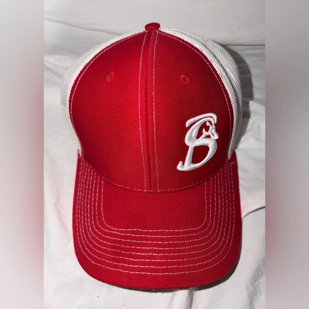 Red and White SnapBack cap